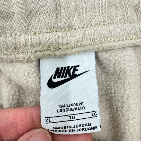 Nike Sportswear Club Fleece Men's Pants khaki beige color unisex sz XL - Picture 6 of 6